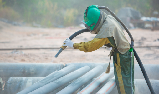 Sandblasting